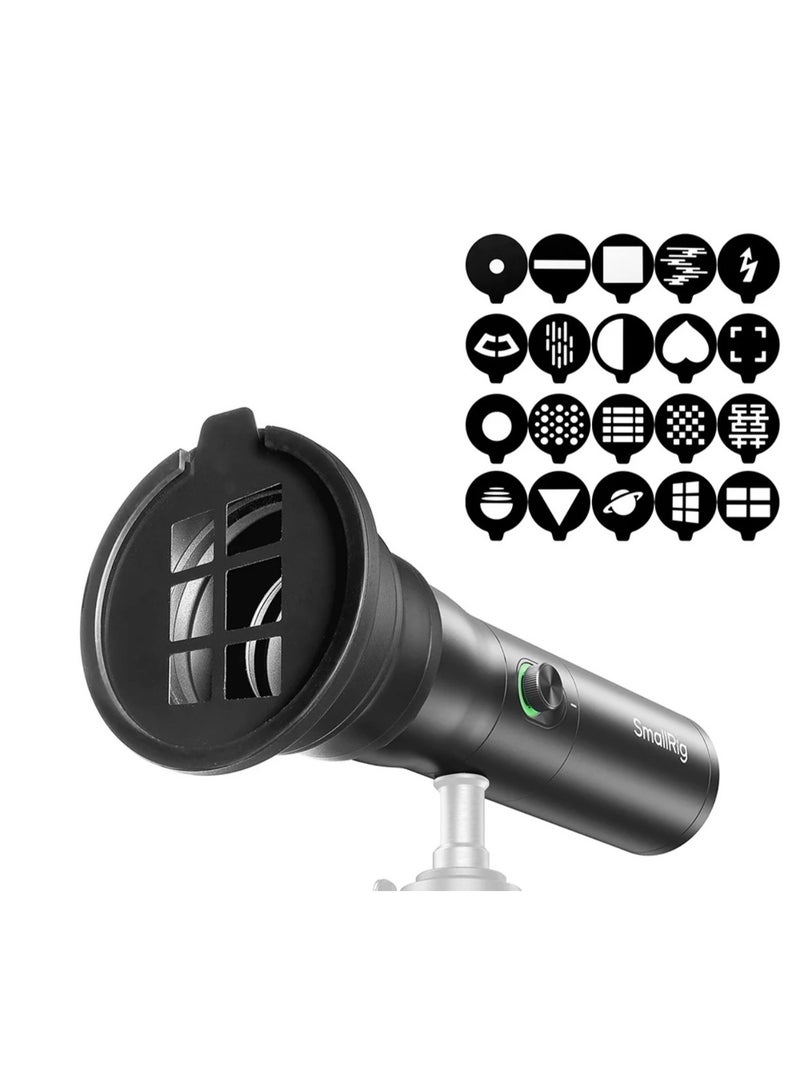 SmallRig RF 10C Portable Focusable LED Video Light – Compact Creative Lighting for Photography, Videography & Content Creation - Image 1